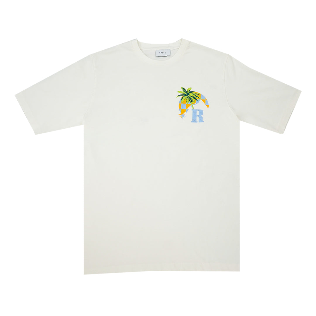 Rhude Palm T-Shirt White 1603