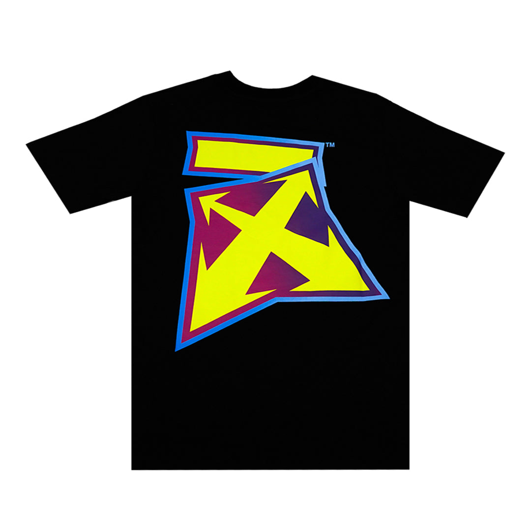 Degrade Thund S/S T Black Multicolo