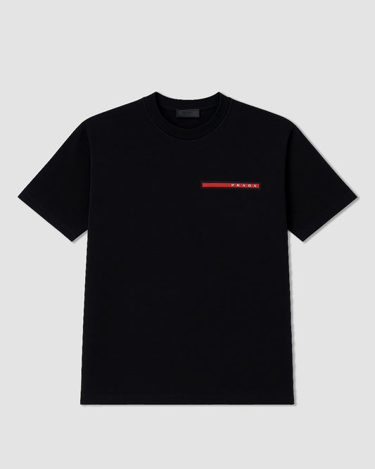 T-Shirt Prada Nylon Shorts Sleeves Logo