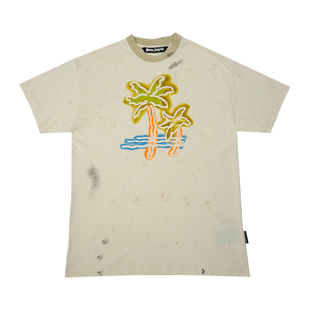 Palm neo tee white multicolo