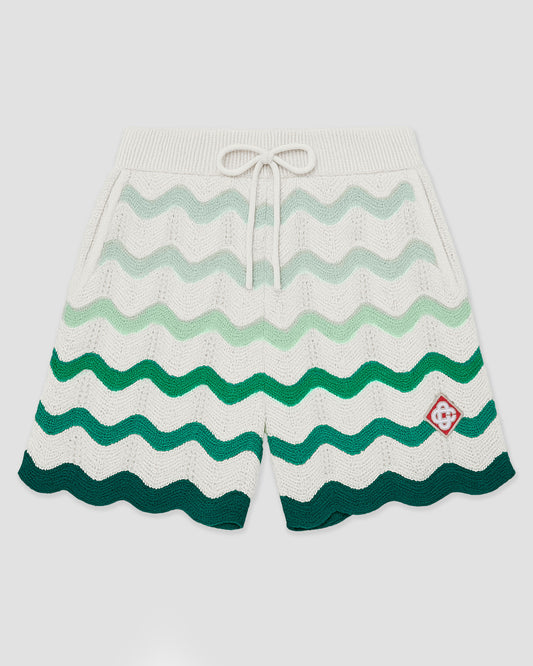 Set Casa Blanca - Wavy gradient crochet