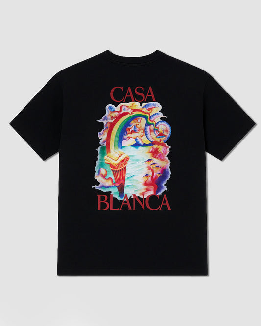 CASA BLANCA PRINTED T-SHIRT