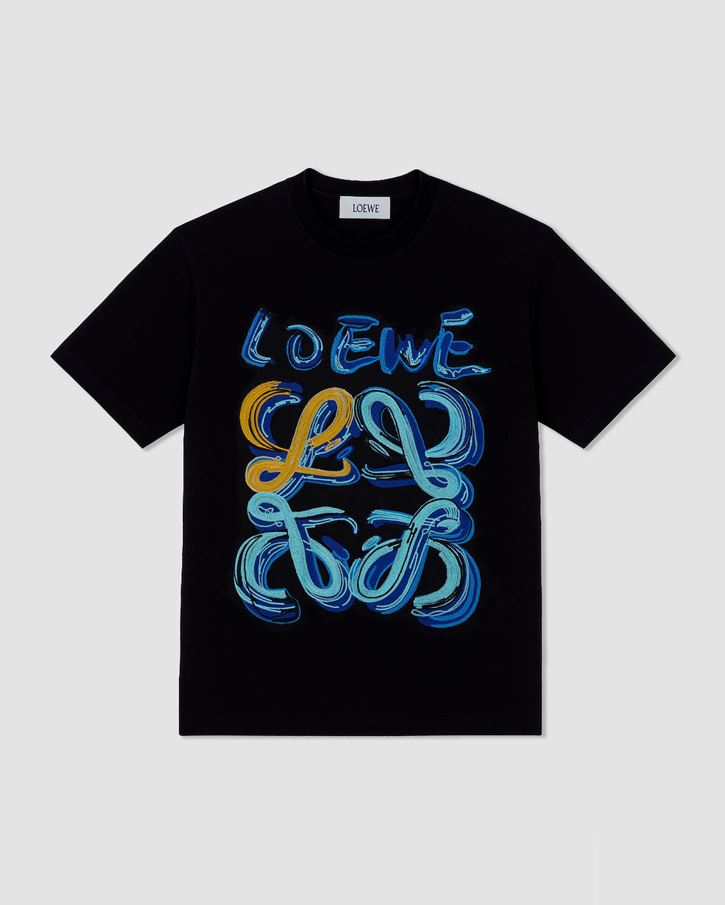 T-SHIRT Black Blue - Loewe