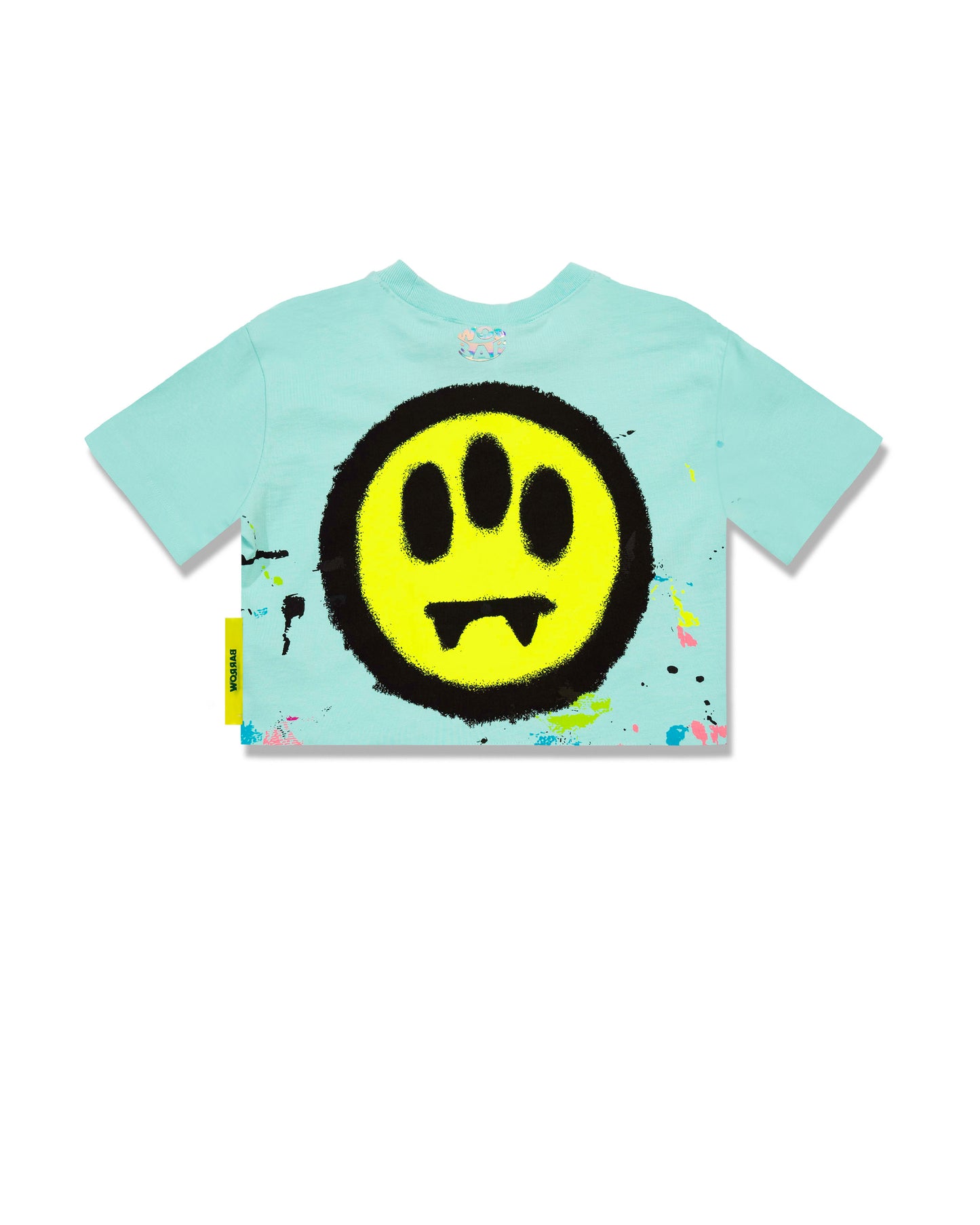 Barrow Paint T-Shirt Turquoise Woman