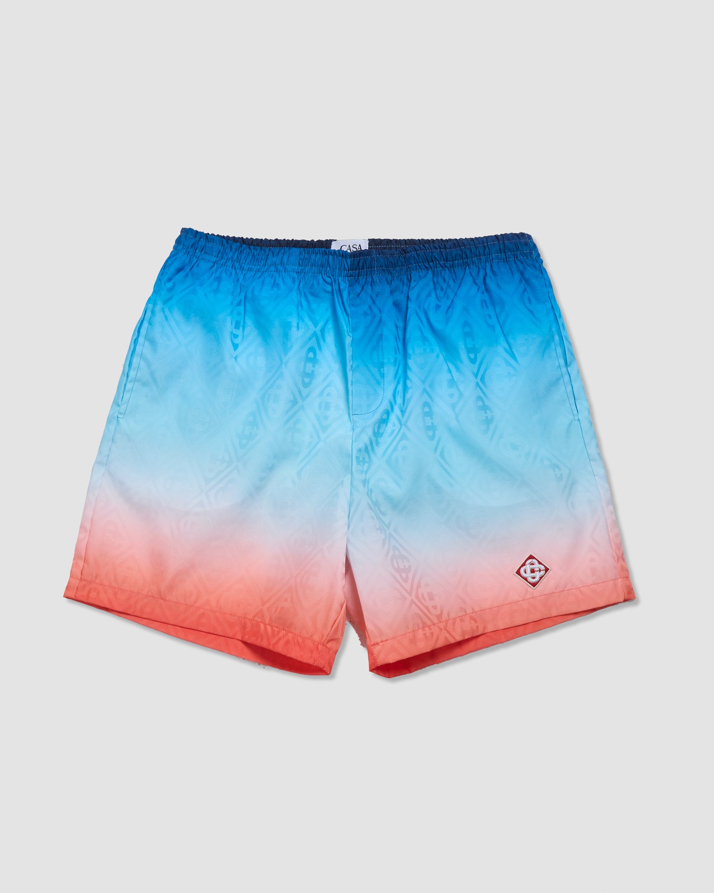 CB Jacquard Printed Swim Short Logo
