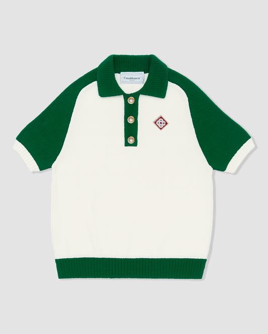 Polo Colour Blocking Boucle