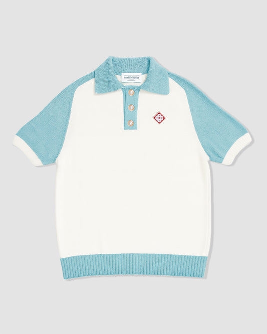 Polo Colour Blocking Boucle