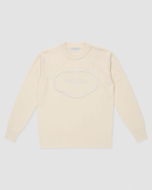 MAGLIA COLLO TONDO IN LANA E CASHMERE