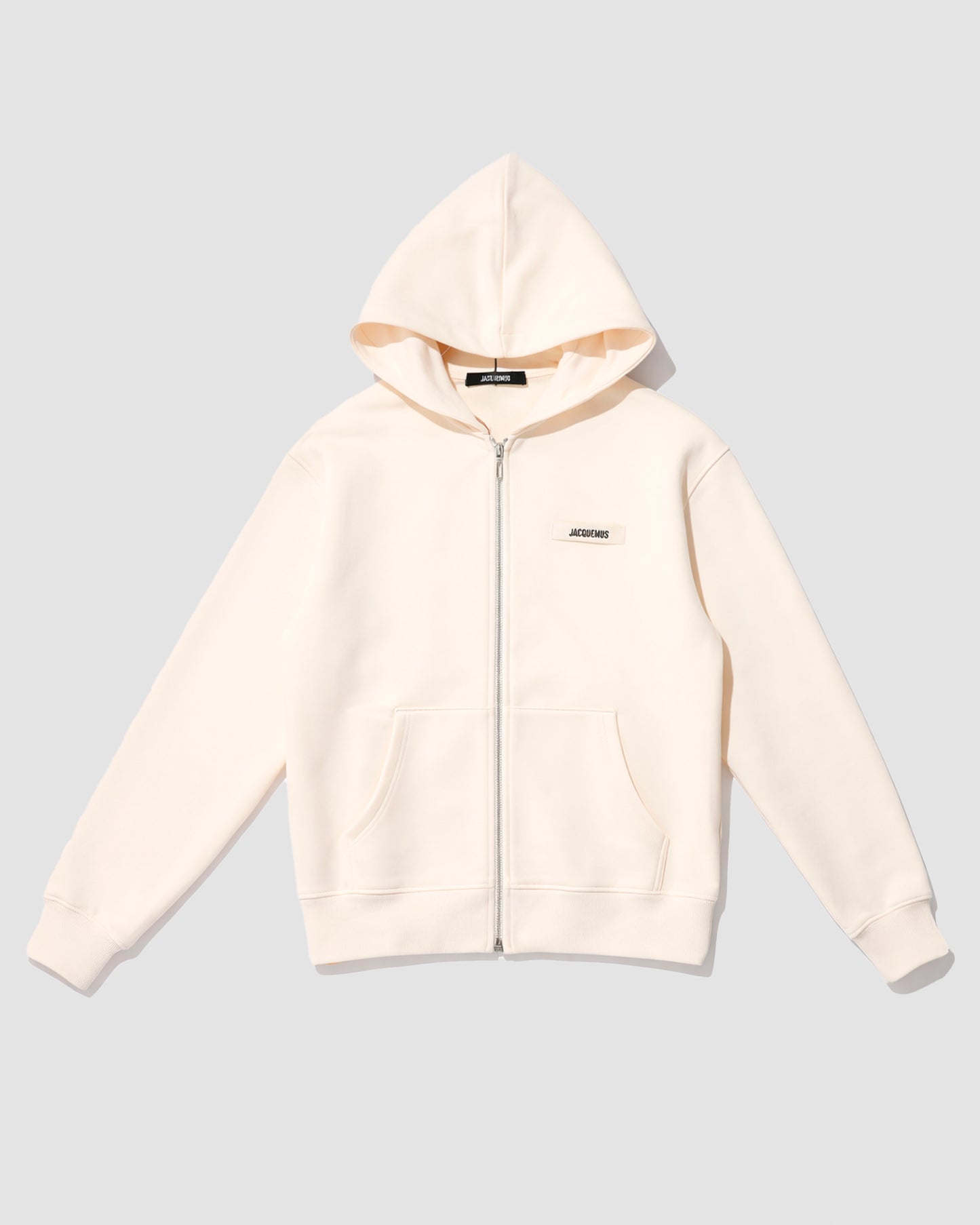 HOODIE GROS GRAIN ZIPPED