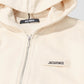 HOODIE GROS GRAIN ZIPPED