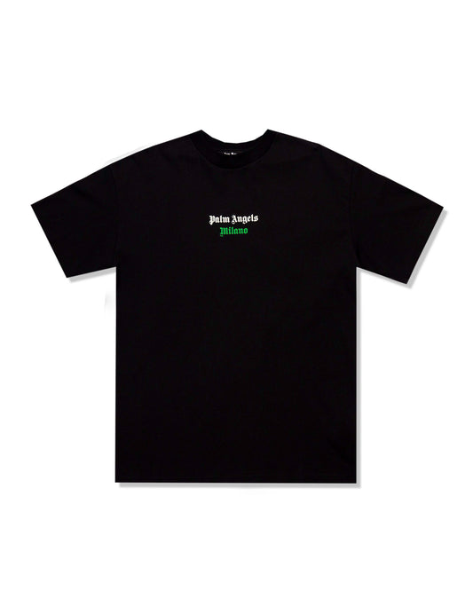 Milano Black T-Shirt Green