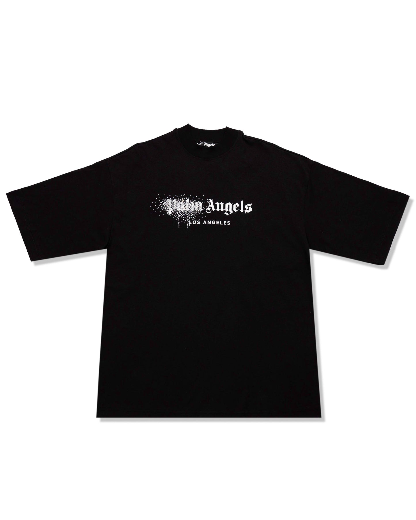 Palm Angels Los Angeles T-Shirt Black Diamonds