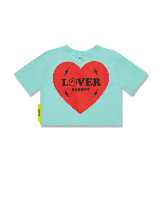 Heart T-Shirt Turquoise