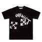 Graffiti White T-Shirt Black