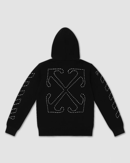 Hoodie Cotton Blend Off