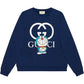 Gucci x Doraemon Logo Print Sweatshirt