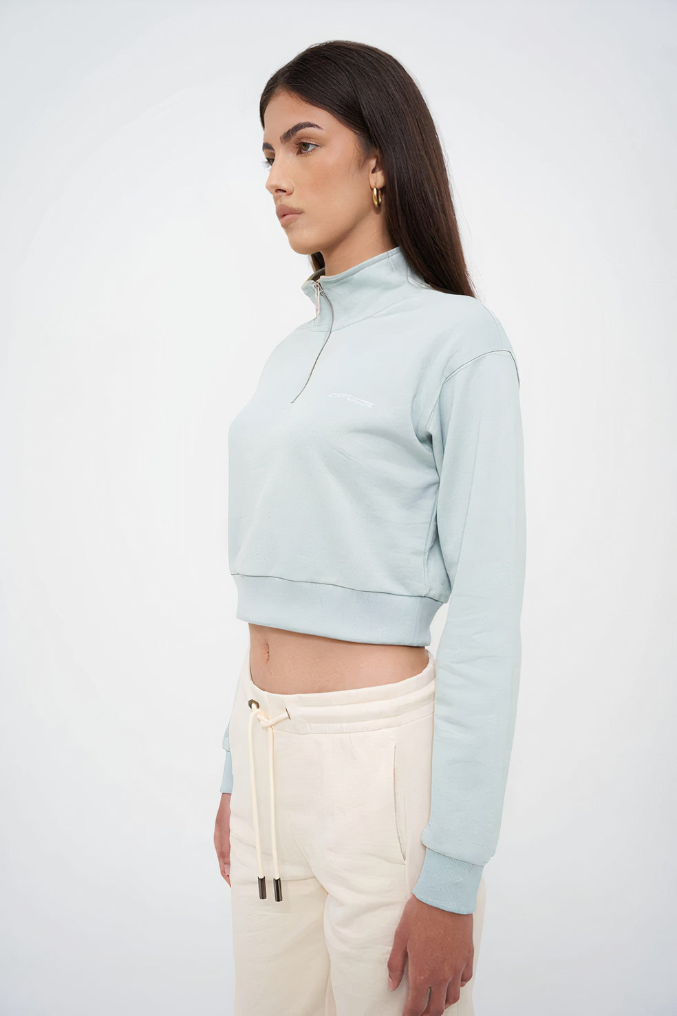 Grace Half Zip Sweater